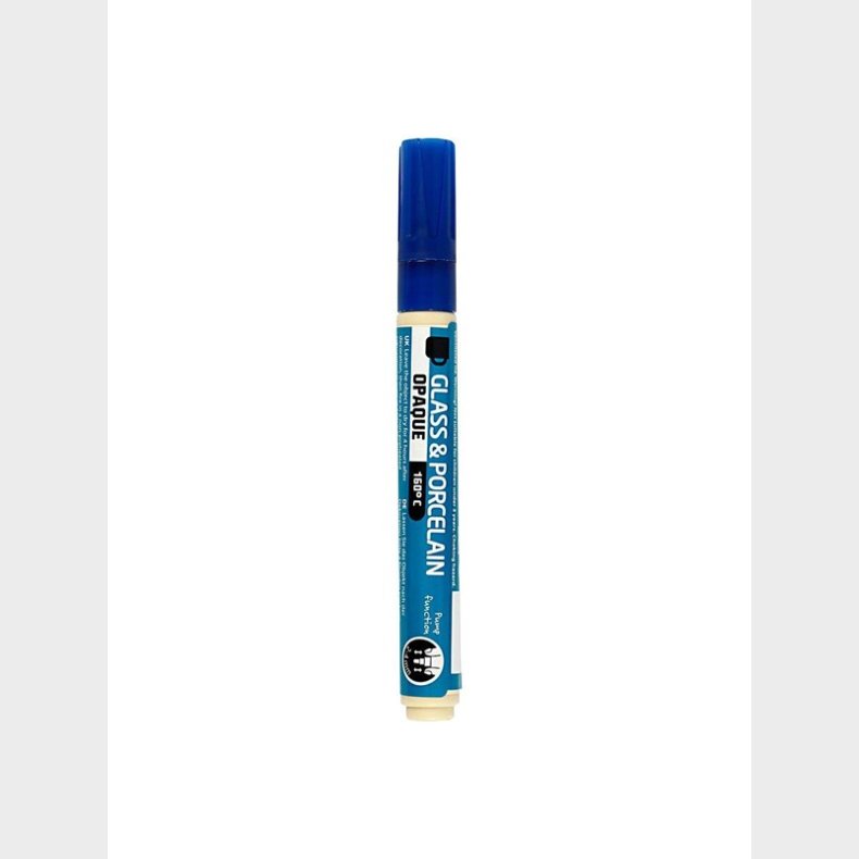 Creativ Company Glass and Porcelain Pen Opaque - Dark Blue