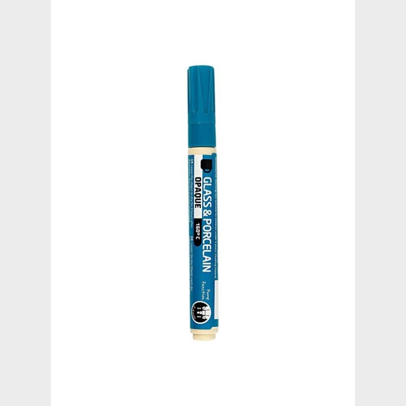 Creativ Company Glass and Porcelain Pen Opaque - Turquoise