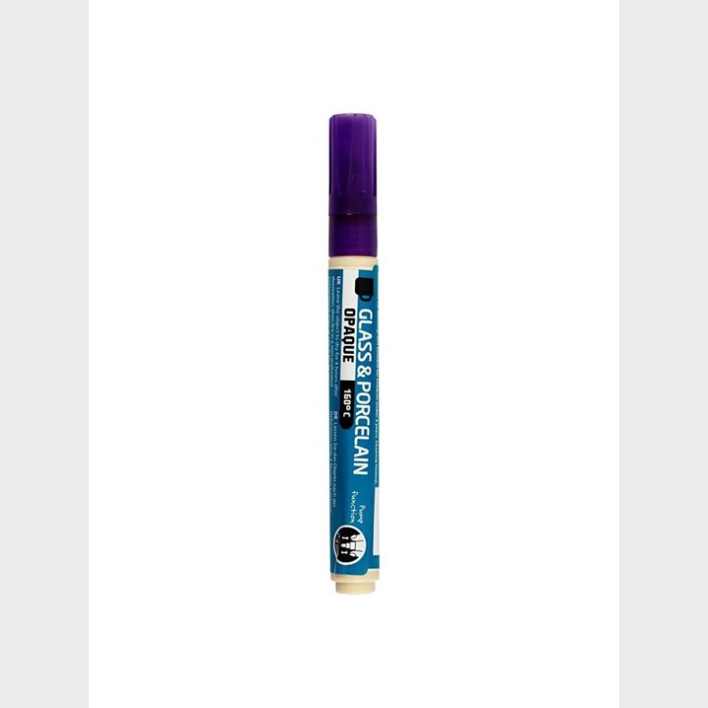 Creativ Company Glass and Porcelain Pen Opaque - Purple