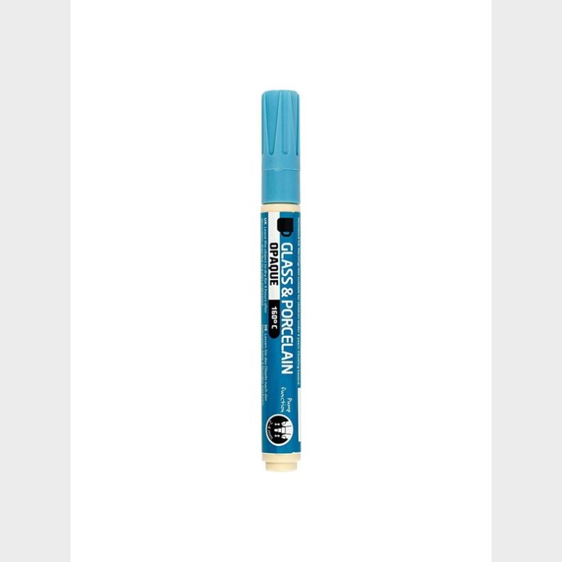 Creativ Company Glass and Porcelain Pen Opaque - Light Blue