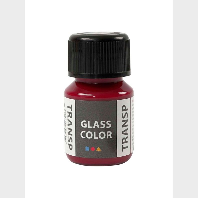 Creativ Company Glass Color Transparent Paint - Pink 30ml