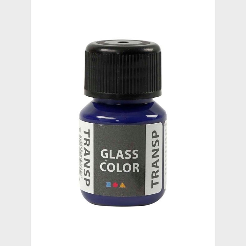 Creativ Company Glass Color Transparent Paint - Brilliant Blue 30ml