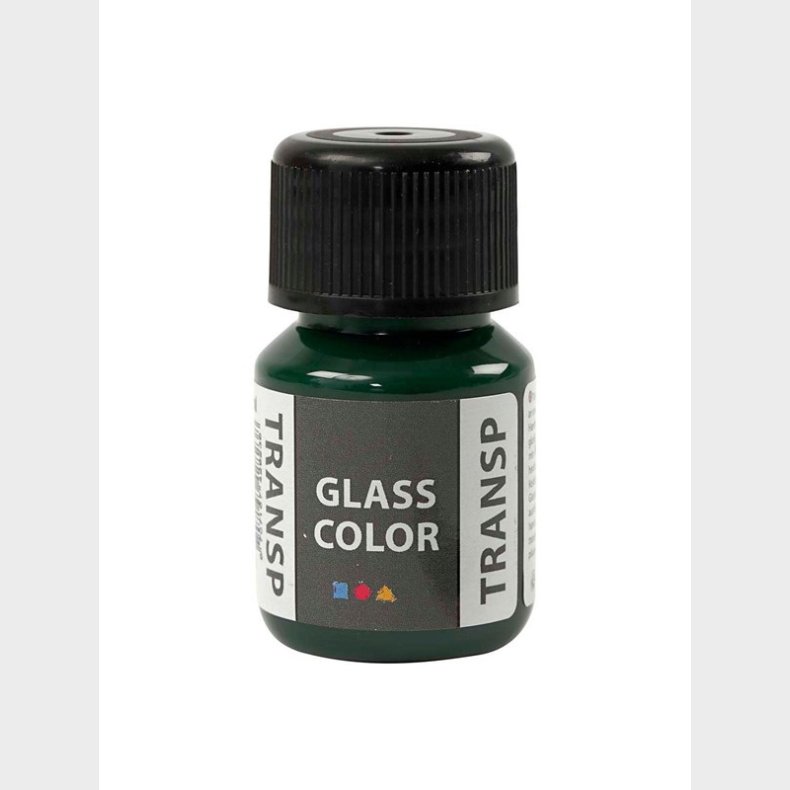 Creativ Company Glass Color Transparent Paint - Brilliant Green 30ml