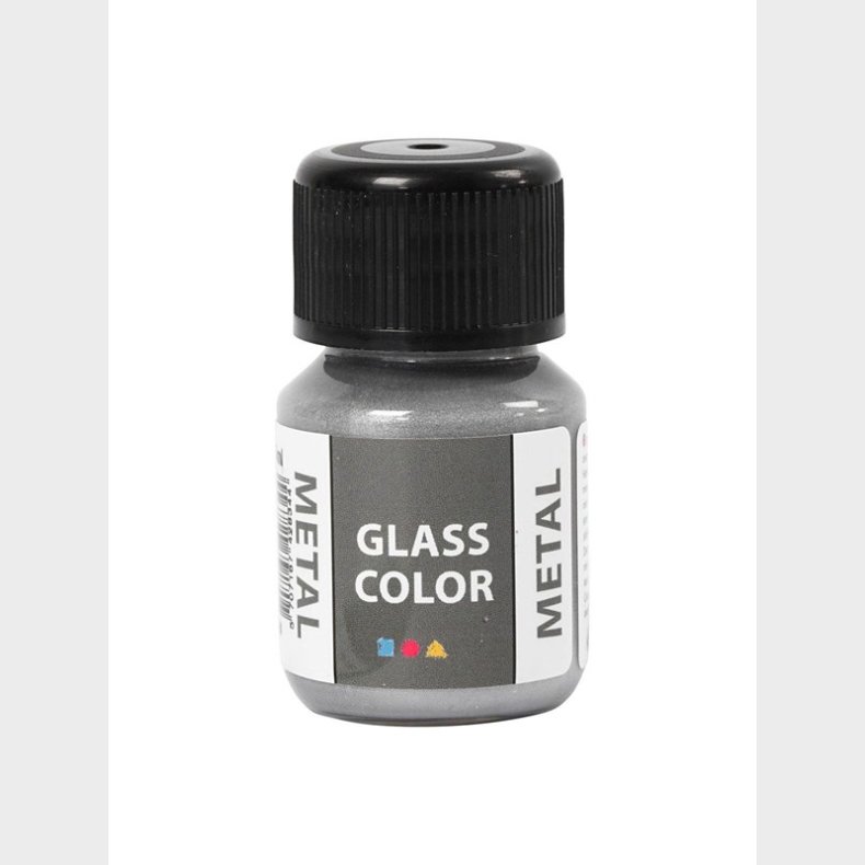 Creativ Company Glass Color Metal Paint - Silver 30ml