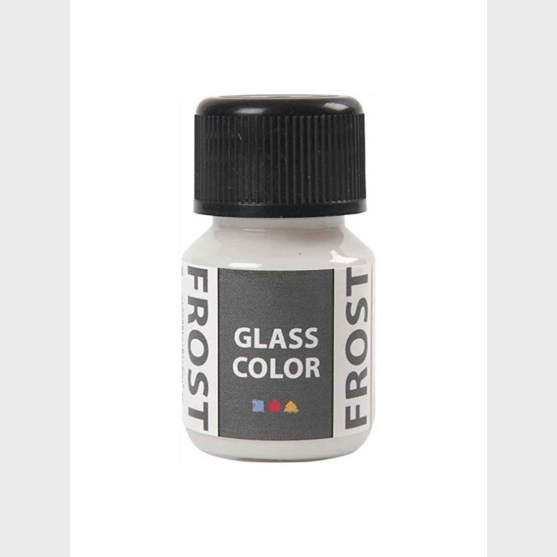 Creativ Company Glass Color Frost Paint - White 30ml