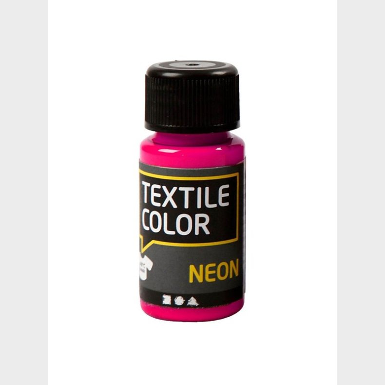 Creativ Company Textile Color Opaque Textile Paint - Neon Pink 50ml