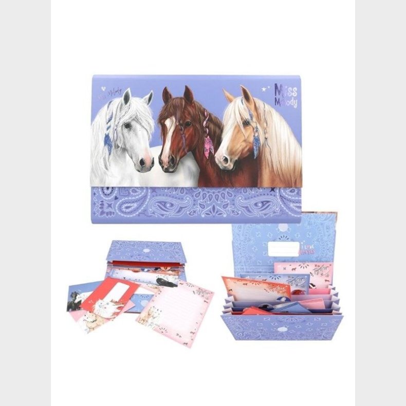 Miss Melody - Stationery in folder BANDANA