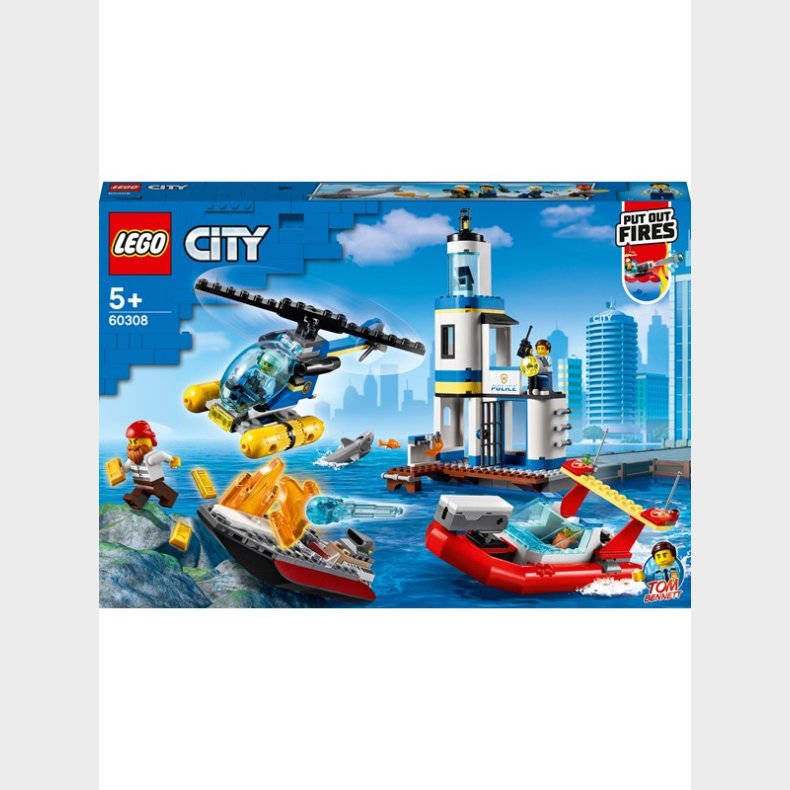 LEGO City 60308 Kystpoliti- og brandvsenmission