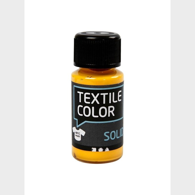 Creativ Company Textile Color Opaque Textile Paint - Yellow 50ml