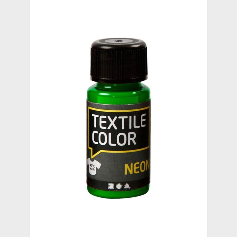 Creativ Company Textile Color Opaque Textile Paint - Neon Green 50ml