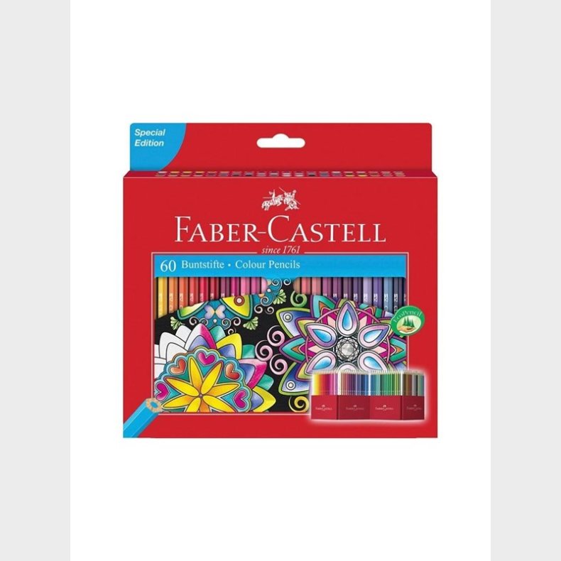 Faber Castell Castle Colored pencils box of 60 pcs