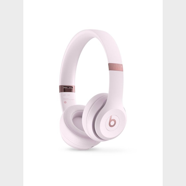 Apple Beats Solo4 Wireless Headphones - On-Ear Wireless Headphones - Cloud Pink