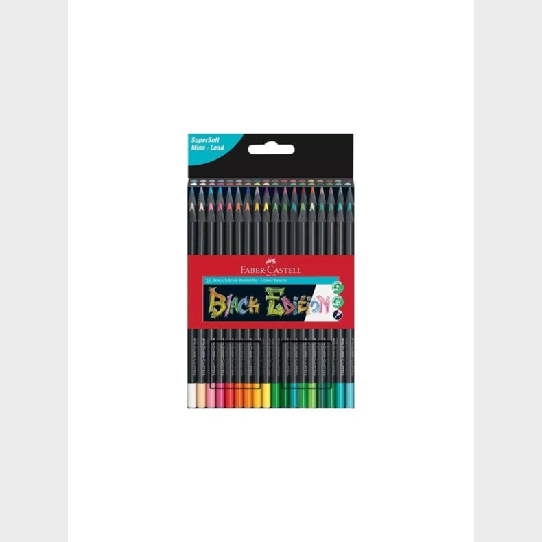 Faber Castell Black Edition colored pencils 36 pcs