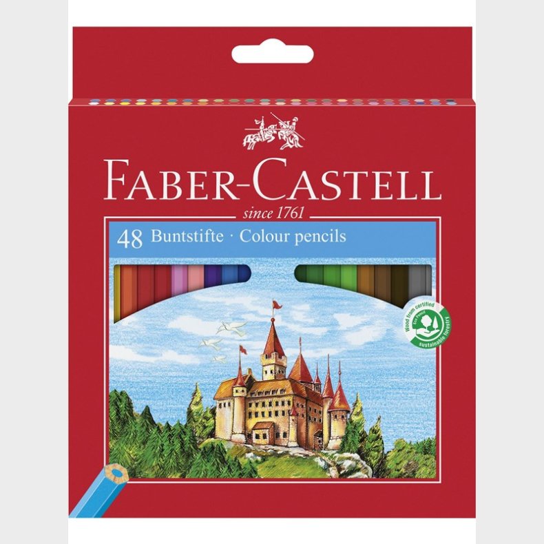 Faber Castell - Colour pencil Castle (48 pcs)