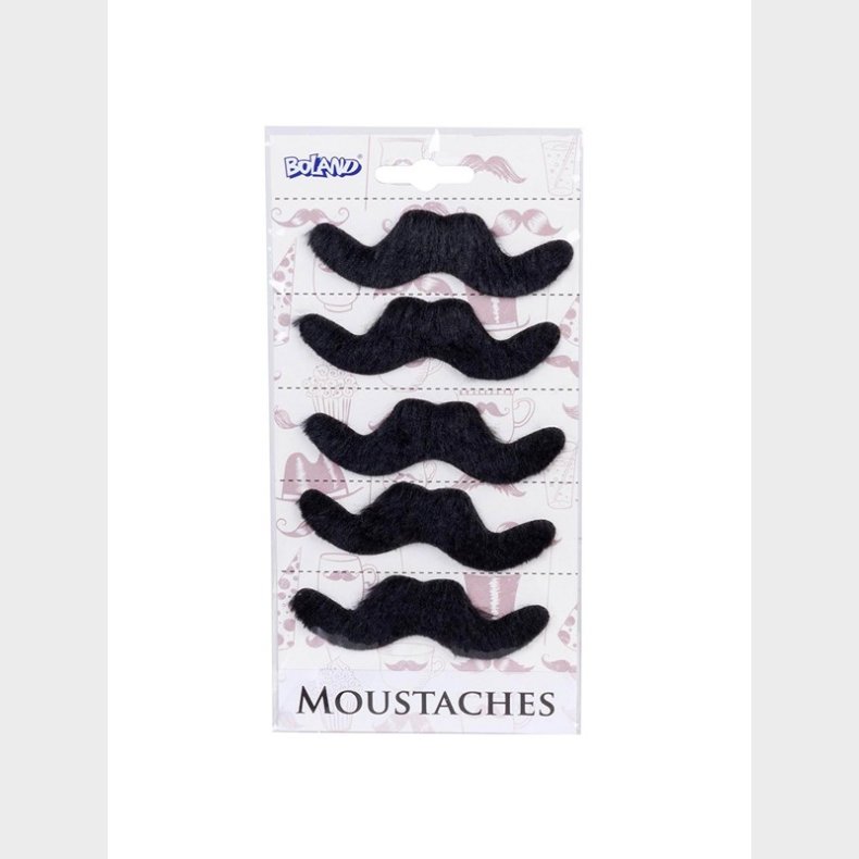 Boland Stick-on mustaches 5 pcs.