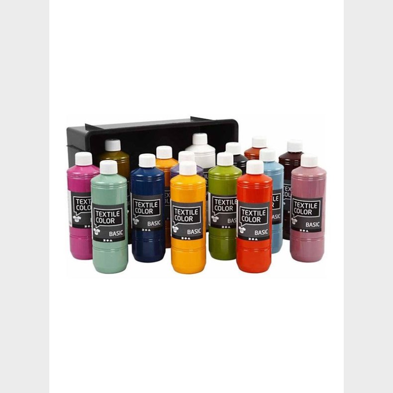 Creativ Company Textile Color Semi-opaque Textile Paint 15x500ml