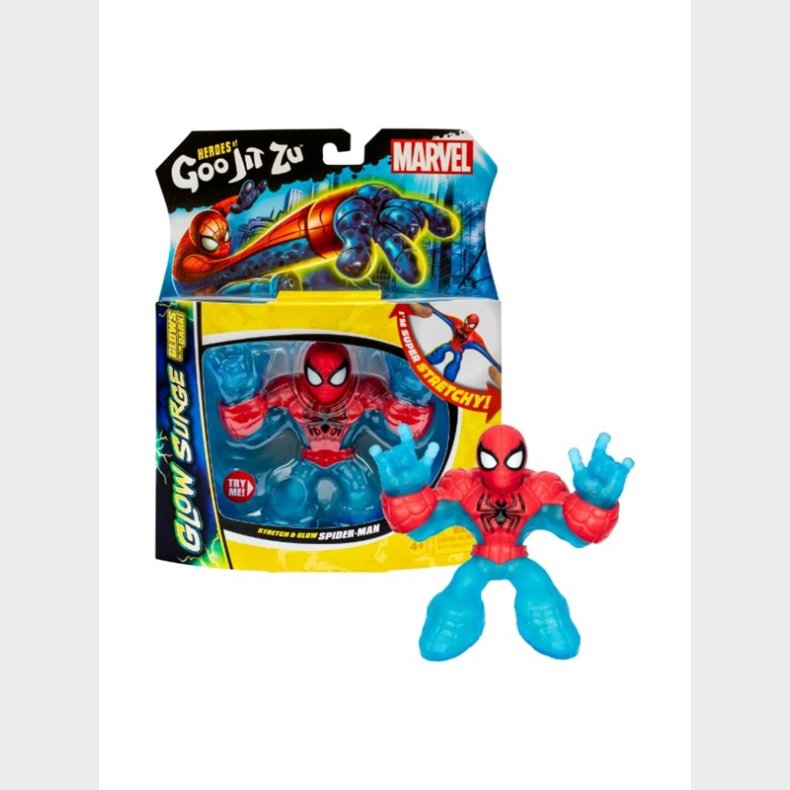 Goo Jit Zu GOO JIT ZU MARVEL GLOW SURGE SPIDERMAN