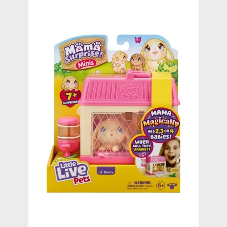 Little Live Pets LITTLE LIVE PETS MAMA SURPRISE MINIS LIL BUNNY