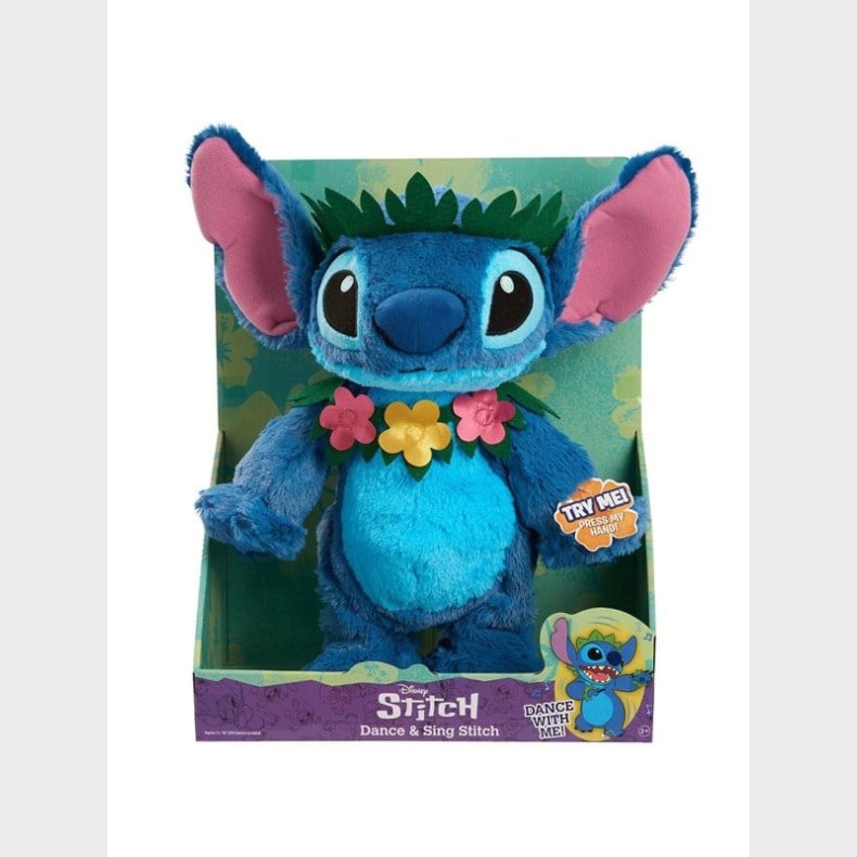 Disney Dance &amp; Sing Stitch Plush 38 cm