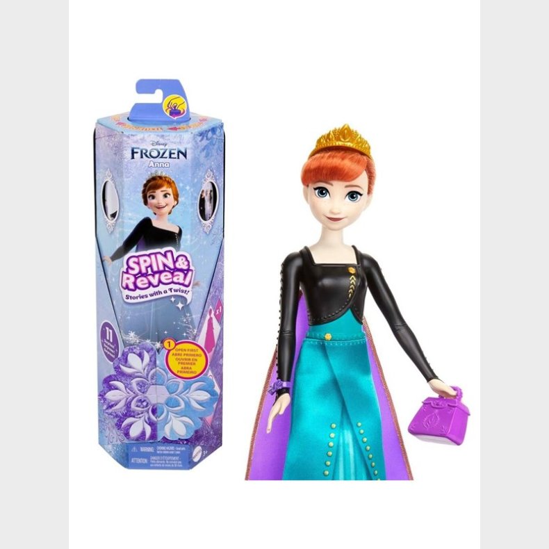 Disney Frozen Spin &amp; Reveal Anna