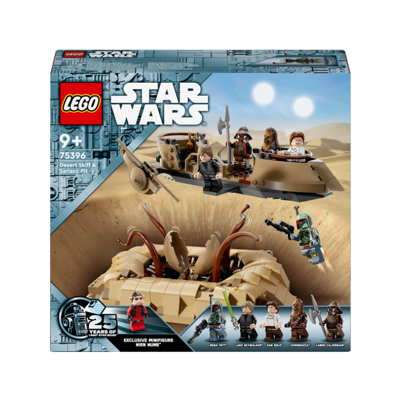 LEGO Star Wars 75396 rkenskib og sarlacc-hul