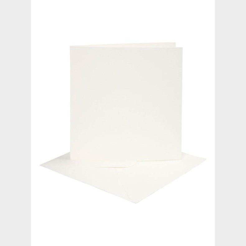 Creativ Company Cards and Envelopes Off-white 4 pcs.