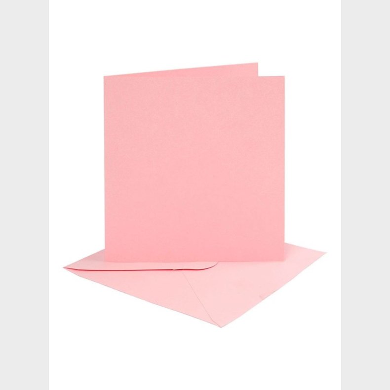 Creativ Company Cards and Envelopes Pink 4 pcs.