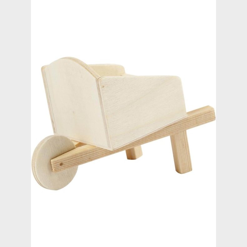 Creativ Company Wooden Mini Wheelbarrow