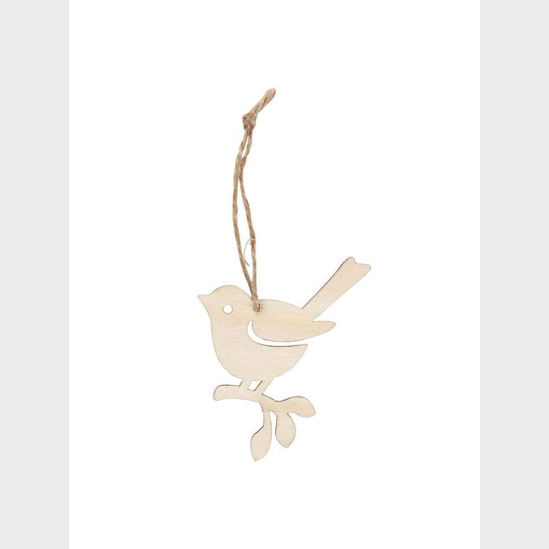 Creativ Company Wooden Hanger Bird 9cm