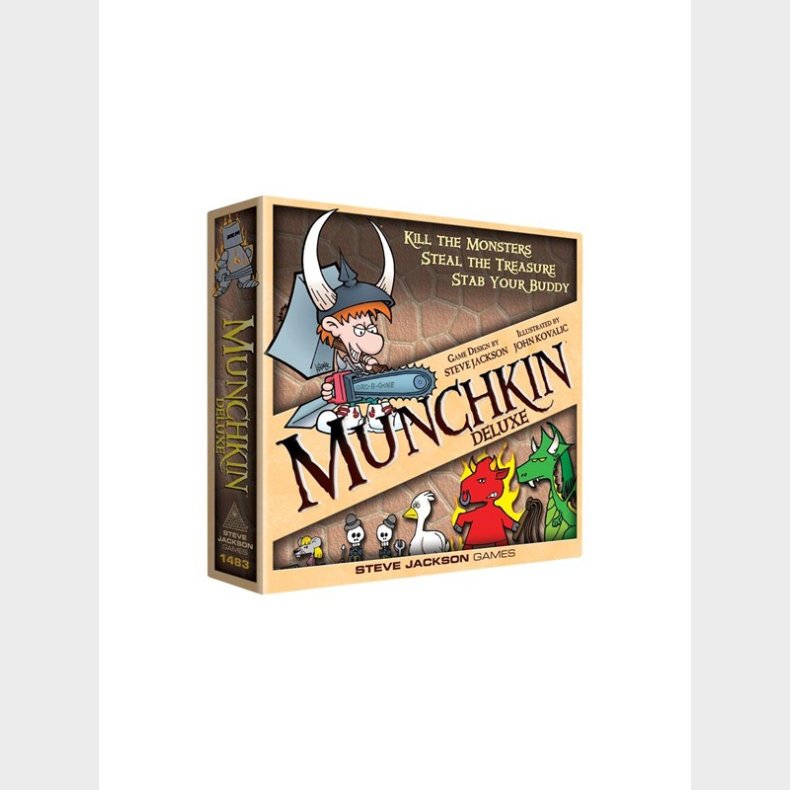 Asmodee Steve Jackson Games - Munchkin Deluxe