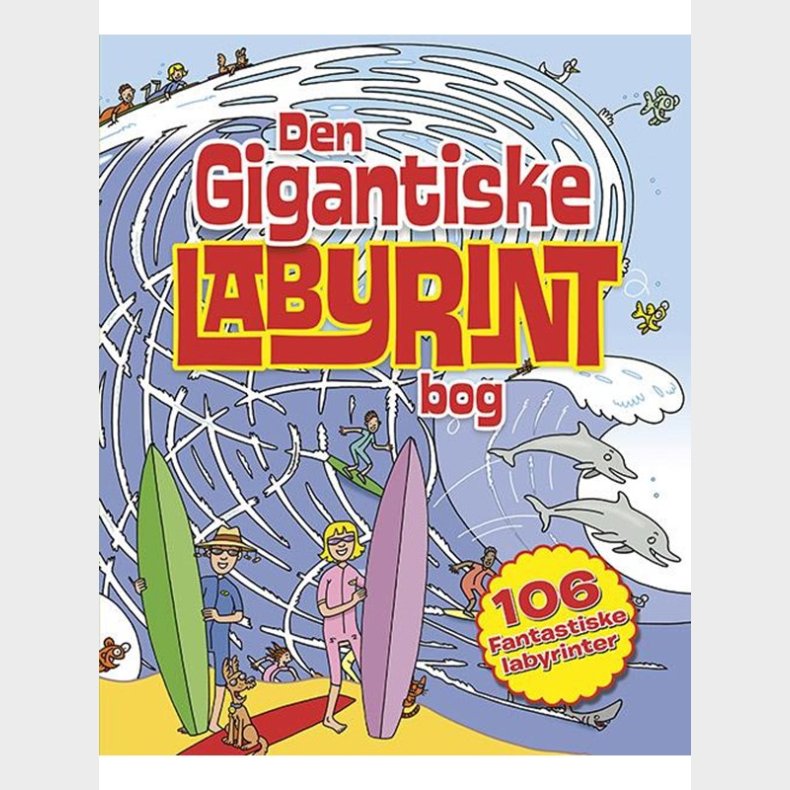 Den gigantiske labyrintbog - Brnebog - hardcover