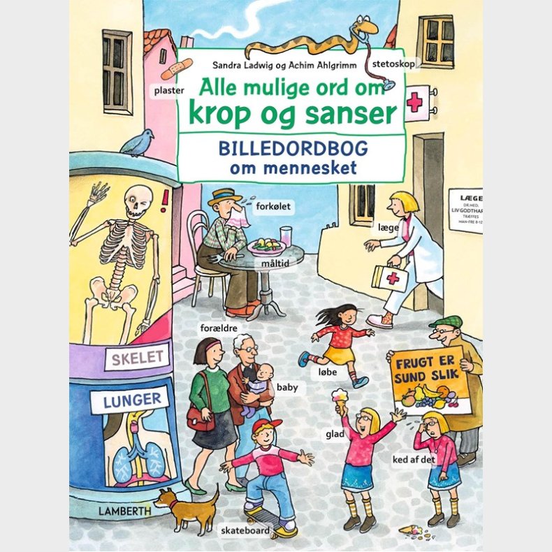 Alle mulige ord om krop og sanser - Brnebog - hardcover