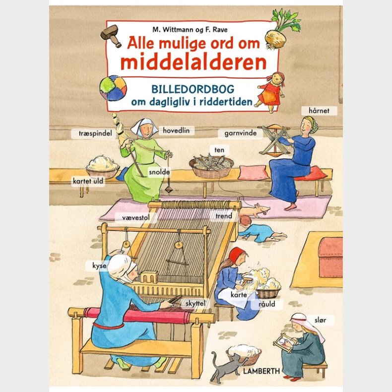 Alle mulige ord om middelalderen - Brnebog - hardcover