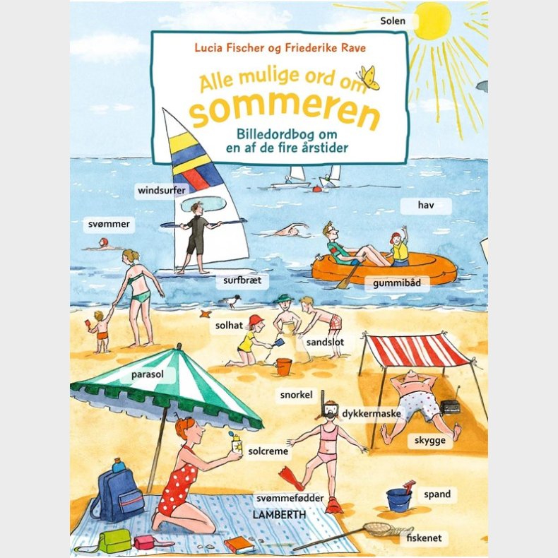 Alle mulige ord om sommeren - Brnebog - hardcover