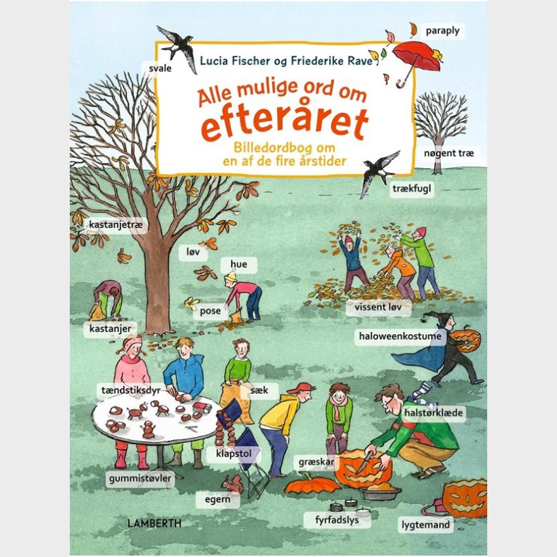 Alle mulige ord om efterret - Brnebog - hardcover