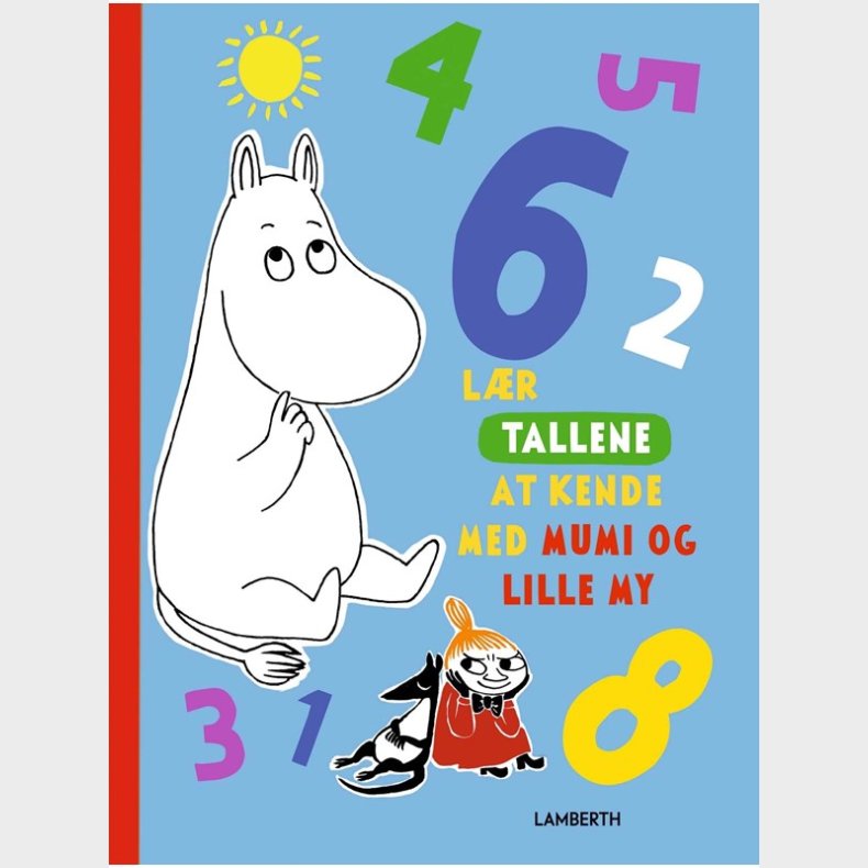 Lr tallene at kende med mumi og lille my - Brnebog - hardcover