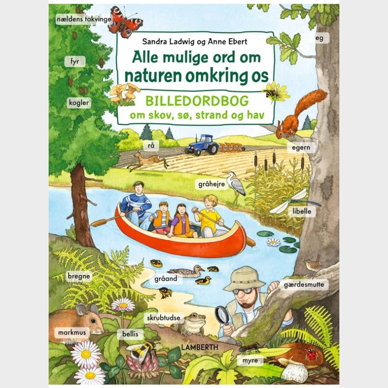 Alle mulige ord om naturen omkring os - Brnebog - hardcover