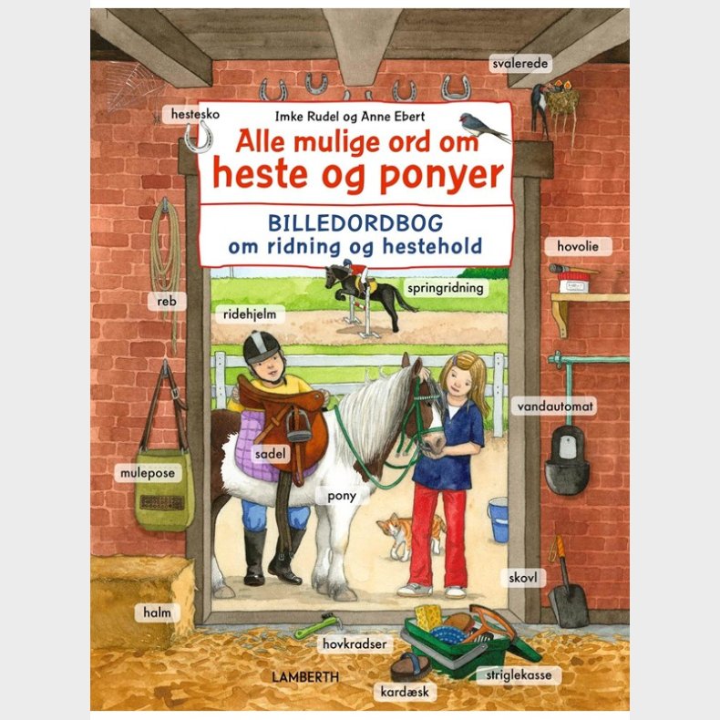 Alle mulige ord om heste og ponyer - Brnebog - hardcover