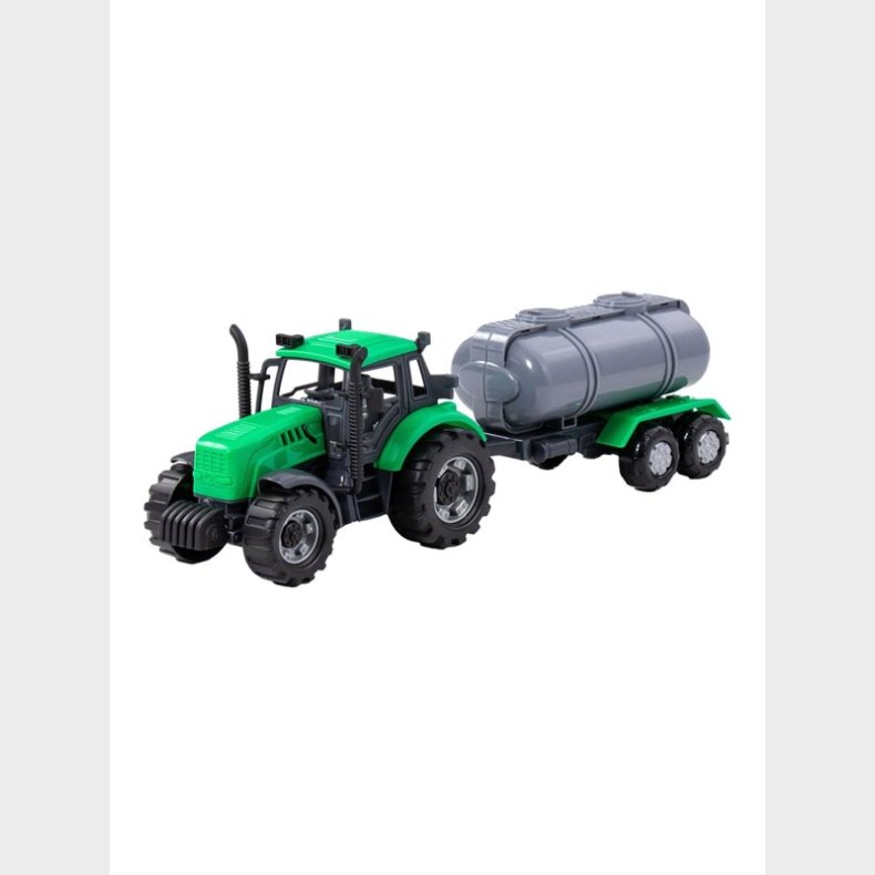 Cavallino Toys Cavallino Tractor with Tank Truck Green Scale 1:3