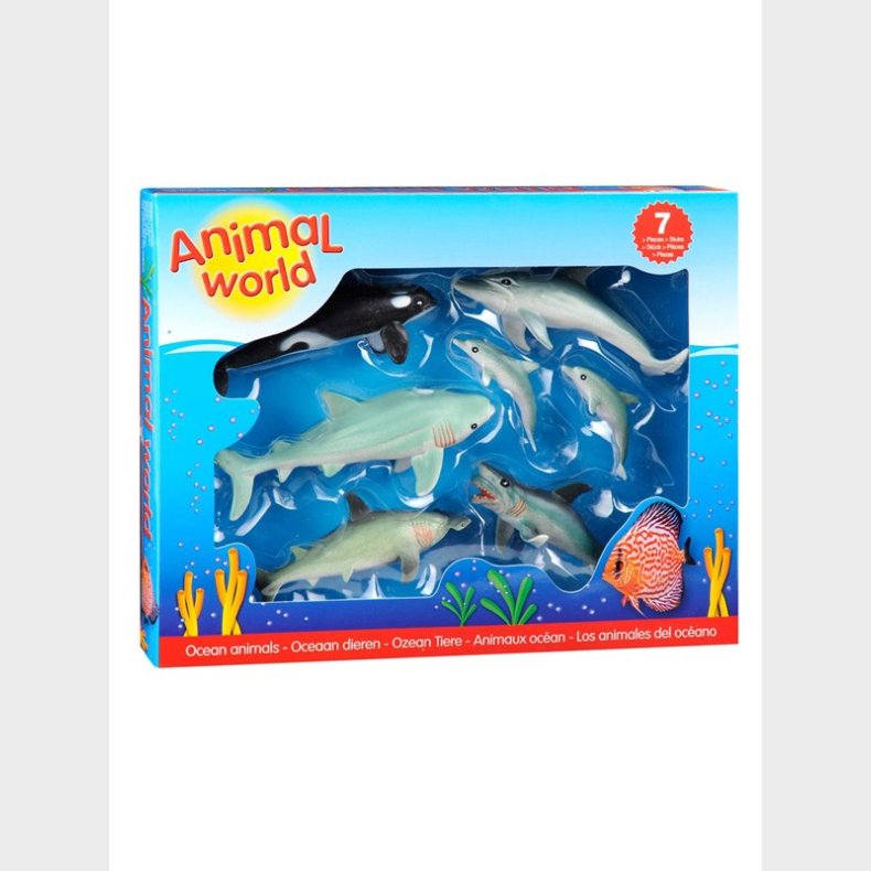 Johntoy Ocean Animals Giftbox 7pcs.