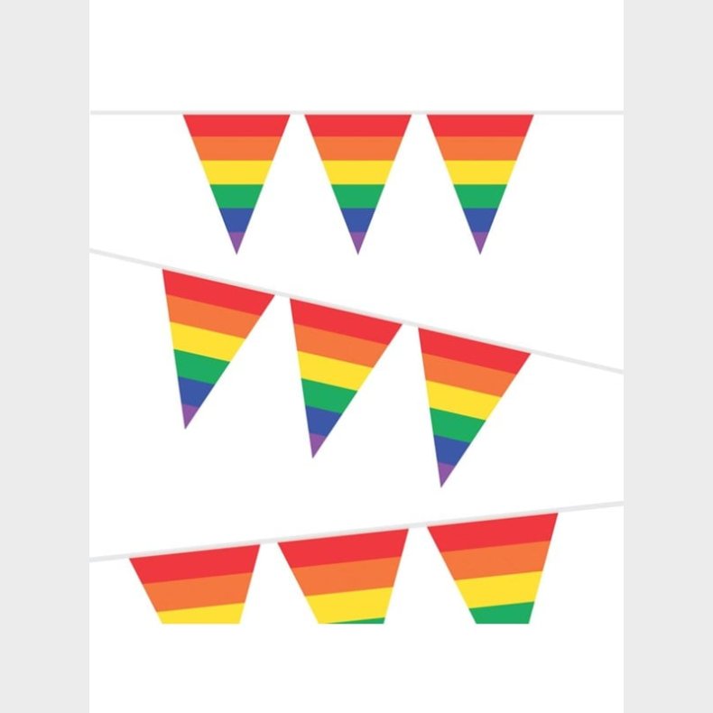 Haza Witbaard Flagline - Banner Rainbow 10mtr.