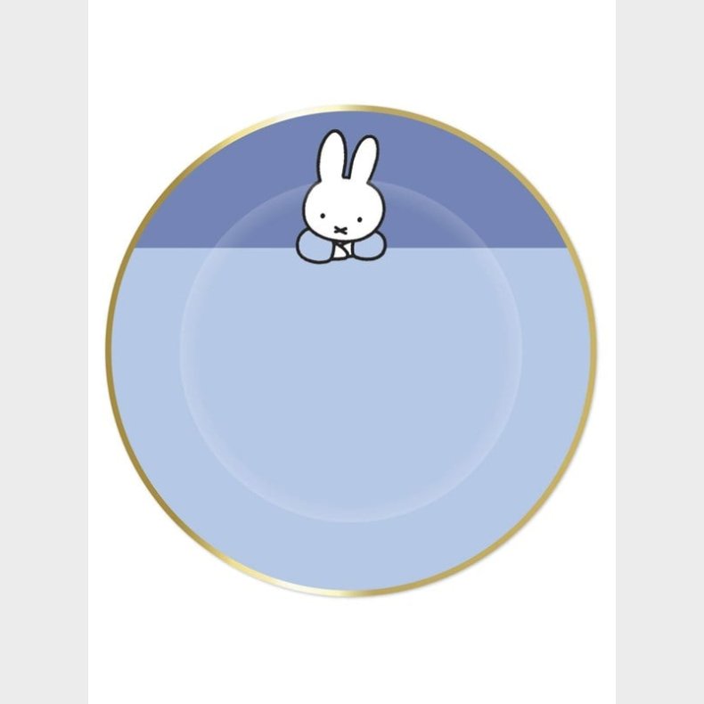 Haza Witbaard Plates Miffy Blue 8 pcs.