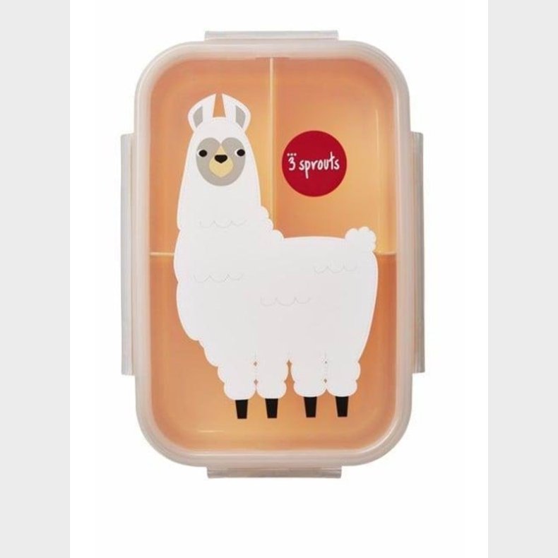 3 Sprouts - Bento Box - Peach Llama