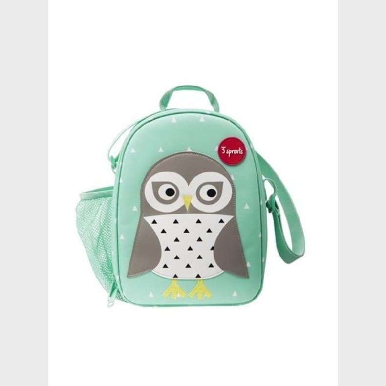 3 Sprouts - Lunch Bag - Mint Owl