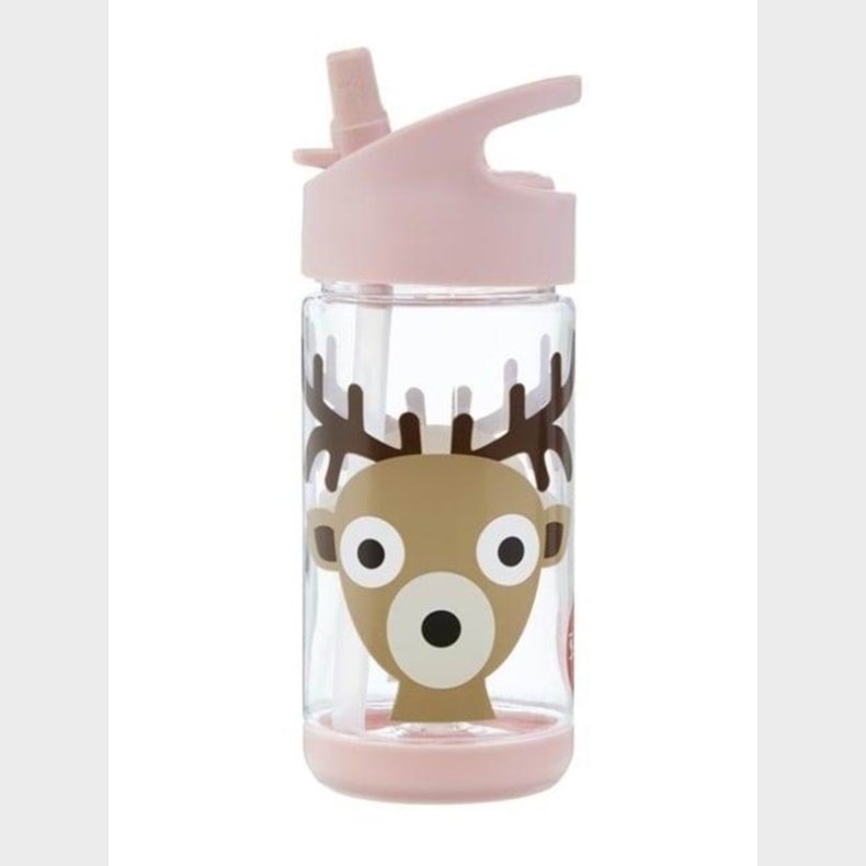 3 Sprouts - Water Bottle - Pink Deer