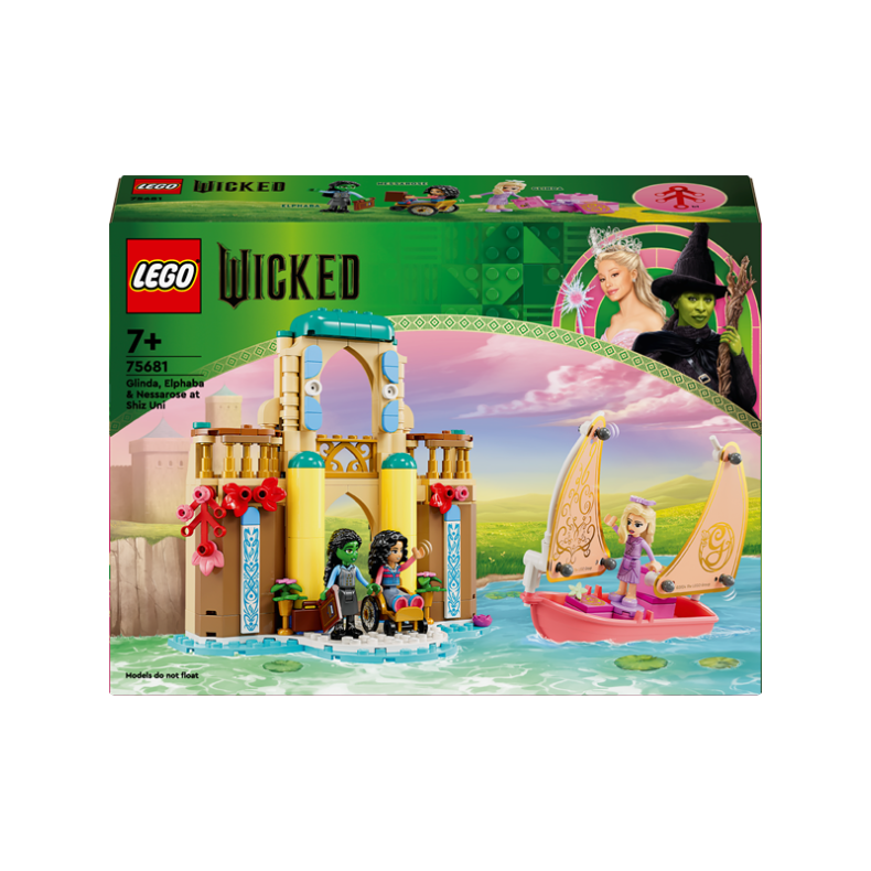 LEGO Wicked 75681 Glinda, Elphaba og Nessarose p Shiz-universitetet