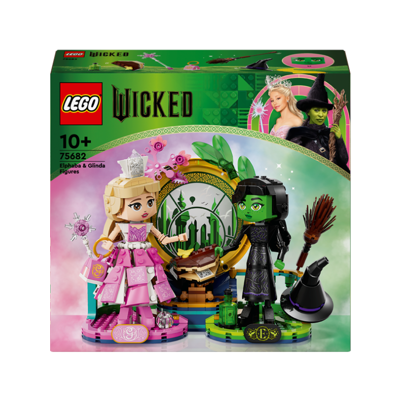 LEGO Wicked 75682 Figurer af Elphaba og Glinda