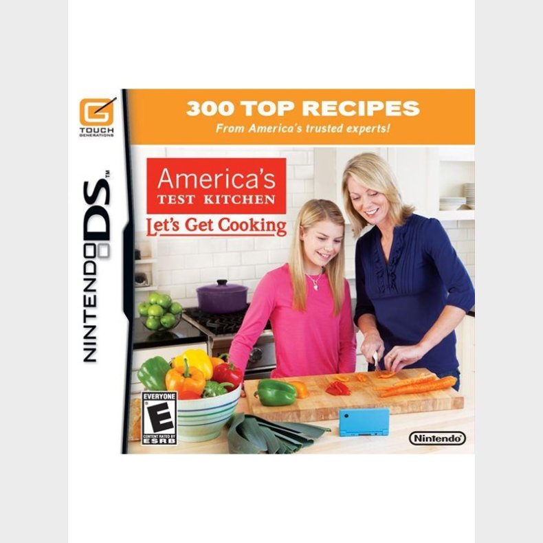 America&apos;s Test Kitchen: Let&apos;s Get Cooking - Nintendo DS - Simulation