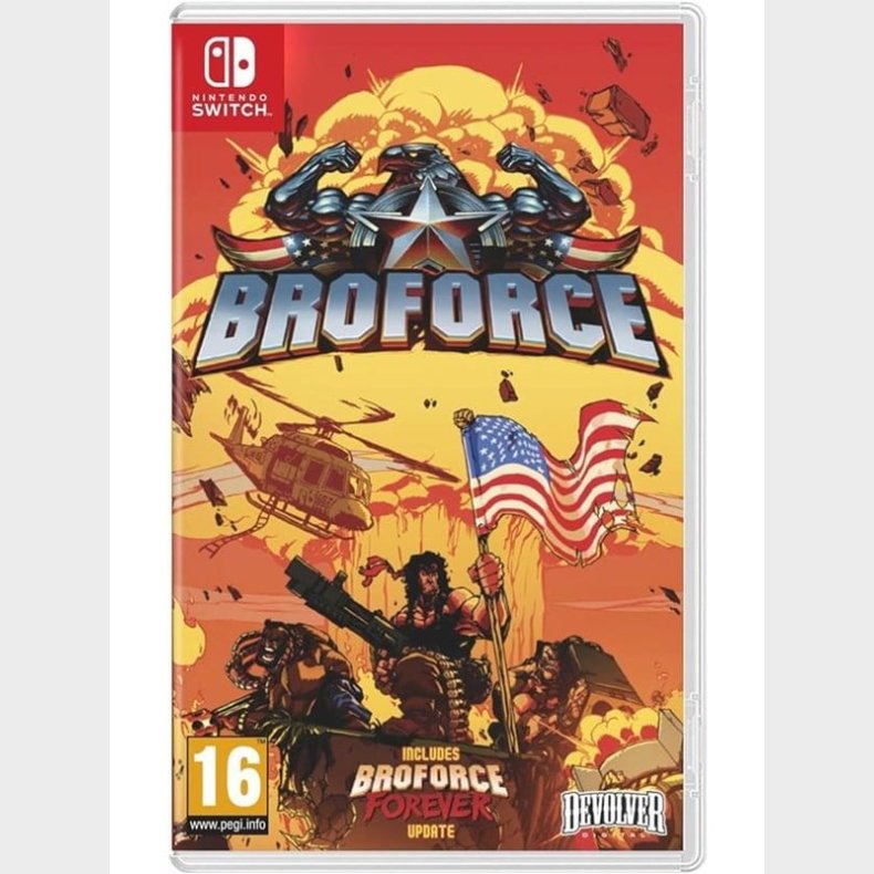 Broforce (Collector&apos;s Edition) - Nintendo Switch - Platformer