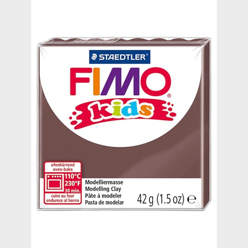 Fimo Kids Modeling Clay Brown 42gr